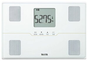 タニタ体重計体組成計【50g単位で測定可能/細かい変化も直ぐに分かる/スマホ必要無し】体脂肪率/内臓脂肪レベル/筋肉量/基礎代謝量/体内年齢/推定骨量/BMI/立掛け収納OK/乗るピタヘルスメ…