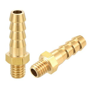 Rebower 2�p�b�N�^�J�z�[�X�o�[�u���烁�X�A�_�v�^�[ 6mm�o�[�ux M6x1mm���X �Y�Ɨp �����ԗp ��イ�̓]�� �ƒ뉀�| �������p