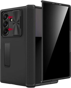 Miimall�Ή�GalaxyZFold7�P�[�X�X�^���h�@�\�����Y�ی�`�����h�~�t�B�����t���q���W�ی샏�C�����X�[�d�Ή��M�����N�V�[Z�t�H�[���h7�p�t���J�o�[�ϏՌ��R�p�K�i�h�o�S�ʕی슊��~�ߊ��c