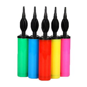 【FUKKER】風船用空気入れ手動ポンプポータブルハンドポンプ浮き輪ヨガボールアルミニウム箔風船ラテックス風船用ポータブル押しても引いても空気が入るエアーパーティーグッズバルー…