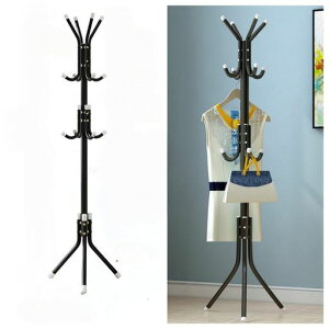 ポールハンガーコートハンガーおしゃれパイプポールハンガー枝型設計組立て簡単省スペースコート掛けかばん掛け帽子掛けスタンド衣類収納玄関収納