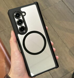 [Magsafe�Ή��E�q���W�ی�]GalaxyZFold7�P�[�XMagsafe�Ή��q���W�ی�HILEGENERSamsung�M�����N�V�[Z�t�H�[���h75G�P�[�X�}�O�l�b�g���ړ����Ȕw�ʃp�l���}�O�l�b�g���J�[�}�E���g�Ή�