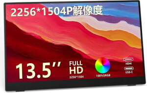 13.5C`2K|[^ufBXvC(2256x1504)16:10IPS100%sRGB350nitsXs[J[Type-C/MiniHDMIX^htPC/Mac/Q[@ΉTuj^[Xx[VESA