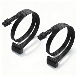 SinLoon2�{�~�j6Pin-SATA�d���P�[�u��(Optiplex�APrecision�V���[�Y�Ή�)�~�j6�s��-SATA15�s���A�_�v�^�[�����P�[�u���@�B��HDD�ESSD�EDVD/CD-ROM�h���C�u�p40cm