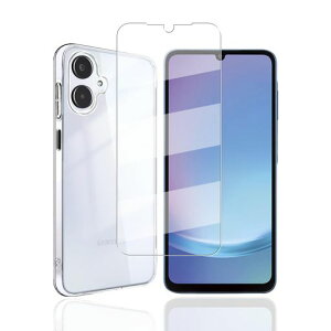 GalaxyA25�P�[�X�y1���K���X�t�B����+1�ł��V���R���P�[�X�zGalaxyA255G�K���X�t�B����SC-53FSCG33�p�̃P�[�X�N���ATPU�ϏՌ������h�~��p�ی�V���R���P�[�X�M�����N�V�[25A