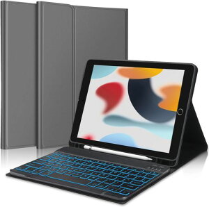 【2024年昇級版】iPad9.7キーボードケースiPad第5世代第6世代キーボードケース対応iPadpro9.7/iPadair/air2用キーボードケースpencil収納脱着式Bluetoothキーボード手帳型