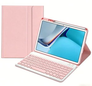AnMengXinLing�L�[�{�[�h�t���P�[�X�p��iPadAir11�C���`M3/M2/Air5/Air4�c�u���J���[�ۂ��L�[���͂��₷��Pencil���[�������}�O�l�b�g���^�y�ʐl�C�����������s���N�B