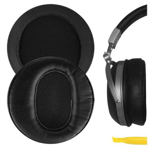 Geekria �C���[�p�b�h�݊��� �p�b�h �f�m�� DENONs AHD9200, AHD7200, AHD7000, AHD5200, AHD5000, AHD2000 �w�b�h�z���ɑΉ� �p�b�h �C���[/�C���[�J�b�v (�v���e�C�����U�[/�u���b�N)