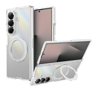 GalaxyZFold7�p�P�[�X�����̓����O�ϏՌ����^GalaxyZFold7�J�o�[��p�n�[�h360°��]�X�^���h�c�����Ή��X�}�z�P�[�X�����O�}�O�l�b�g���ږh�w��ČRMIL�K�i�B�����[�����@�\��̃X�^���h