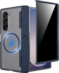 Miimall�Ή�GalaxyZFold7�P�[�XMagSafe�Ή��v���C�o�V�[�ی�t�B�����X�^���h�������}�b�g�q���W�ی�J���������Y�ی�ϏՌ��C�菝�h�~�X�}�z�P�[�XZ�t�H�[���h75G�J�o�[(�u���[)