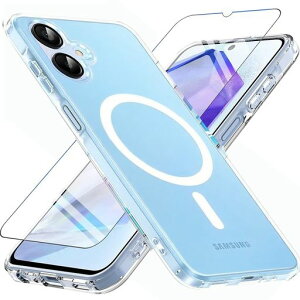 CGZHHZ�M�����N�V�[a255g�P�[�X�N���A�K���X�t�B�����t��MagSafe�Ή����ϖh�~�ϏՌ��ČRMIL�K�iSGS�F��PC+TPU�P�[�X�����h�~�����^�y�ʓ����X�}�z�P�[�X�X�}�z�J�o�[Galaxya255g�p
