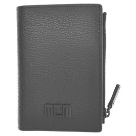 MCM（エムシーエム）2つ折財布 コンパクト財布 MXS CATC03 BK ブラック【送料無料】