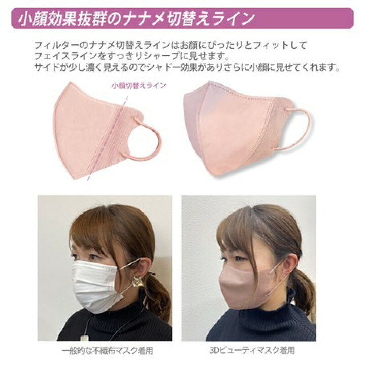 楽天市場】3D Beauty Mask《3D ビューティーマスク》【5枚入り×3個 