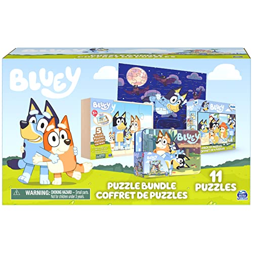 楽天市場】ジグソーパズル 海外製 アメリカ Bluey 11 Puzzle Bundle