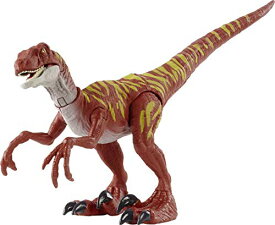 ジュラシックワールド JURASSIC WORLD おもちゃ フィギュア 恐竜映画 Jurassic World Toys Velociraptor - Jumping Savage Strike Dinosaur Action Figure, Smaller Size, Attack Move Iconic to Speジュラシックワールド JURASSIC WORLD おもちゃ フィギュア 恐竜映画