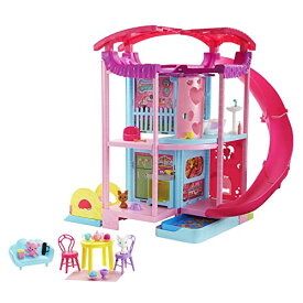 バービー バービー人形 日本未発売 プレイセット アクセサリ Barbie Dollhouse, Chelsea Playhouse with Transforming Areas & 20+ Pieces, Includes 2 Pets, Pool, Furniture & Accessoriesバービー バービー人形 日本未発売 プレイセット アクセサリ