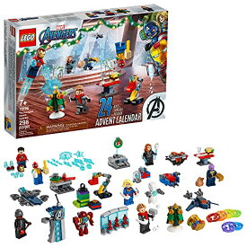 レゴ LEGO Marvel The Avengers Advent Calendar 76196 Building Kit, an Awesome Gift for Fans of Super Hero Building Toys; New 2021 (298 Pieces)レゴ