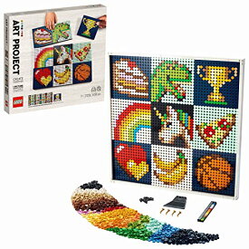 レゴ LEGO 21226 Art: Project ? Create Together Set, Canvas Wall D?cor, Collaborative Creative Activity, Xmas Gift Idea for Kids, Adults, Families, Mosaic Crafts Kitレゴ