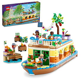 レゴ フレンズ LEGO Friends Canal Houseboat 41702 Building Kit; Comes with 4 Mini-Dolls Including Mia and 1 Animal Toy; Birthday Gift for Kids Aged 7+ (737 Pieces)レゴ フレンズ