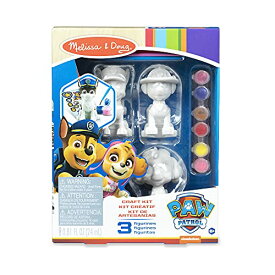 メリッサ&ダグ おもちゃ 知育玩具 Melissa & Doug Melissa & Doug PAW Patrol Craft Kit - 3 Decorate Your Own Pup Figurines - Painting Kit, Toy Figures, Arts And Crafts Activity For Kids Ages 6+メリッサ&ダグ おもちゃ 知育玩具 Melissa & Doug