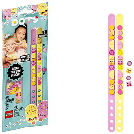 レゴ LEGO DOTS Ice Cream Besties Bracelets 41910 Creative DIY Craft Bracelet Kit for Kids, New 2021 (34 Pieces)レゴ