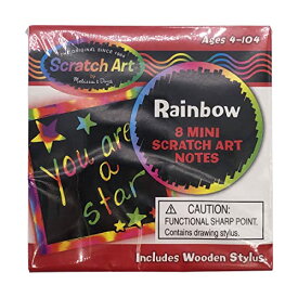 メリッサ&ダグ おもちゃ 知育玩具 Melissa & Doug Melissa & Doug Rainbow Mini Scratch Art Notesメリッサ&ダグ おもちゃ 知育玩具 Melissa & Doug