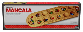 ボードゲーム 英語 アメリカ 海外ゲーム Classic Mancala Game - Features A Full-Sized, Solid Wooden Board with Exquisite Detail Stones by Pressman For 2 Playersボードゲーム 英語 アメリカ 海外ゲーム