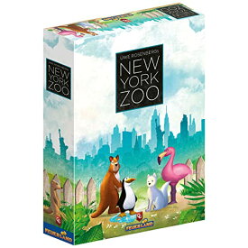 ボードゲーム 英語 アメリカ 海外ゲーム Capstone Games: New York Zoo, Strategy Board Game, Build Your Own Zoo, Easy to Learn, 1 to 5 Players, 60 Minute Play Time, for Ages 10 and Upボードゲーム 英語 アメリカ 海外ゲーム