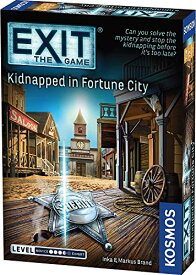 ボードゲーム 英語 アメリカ 海外ゲーム Exit: Kidnapped in Fortune City| Exit: The Game - A Kosmos Game | Family-Friendly, Card-Based at-Home Escape Room Experience for 1 to 4 Players, Ages 12+ボードゲーム 英語 アメリカ 海外ゲーム