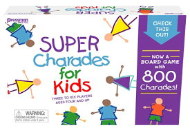 ボードゲーム 英語 アメリカ 海外ゲーム Super Charades for Kids Board Game - The 'No Reading Required' Family Game by Pressmanボードゲーム 英語 アメリカ 海外ゲーム