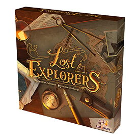 ボードゲーム 英語 アメリカ 海外ゲーム Lost Explorers Board Game - Embark on a Worldwide Quest to Discover a Lost World! Strategy Game for Kids & Adults, Ages 10+, 2-4 Players, 35 Minute Playtime, Made by Ludonautボードゲーム 英語 アメリカ 海外ゲーム