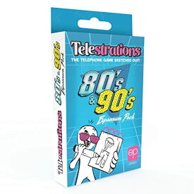 ボードゲーム 英語 アメリカ 海外ゲーム Telestrations 80s/90s Expansion Pack | Featuring 600 Totally Awesome Words, Phrases, and References | Great New Addition to Telestrations Party Gameボードゲーム 英語 アメリカ 海外ゲーム