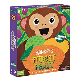 ボードゲーム 英語 アメリカ 海外ゲーム Monkey’s Forest Feast Cooperative Game from Mudpuppy, Great for Family Game Night, Easy to Play, Teaches Counting, Simple Math, and Color Matching, Ideal for 2+ players, Agボードゲーム 英語 アメリカ 海外ゲーム