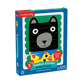 ボードゲーム 英語 アメリカ 海外ゲーム Mudpuppy Animal Friends Puzzle Sticks, Multicolorボードゲーム 英語 アメリカ 海外ゲーム
