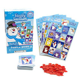ボードゲーム 英語 アメリカ 海外ゲーム AQUARIUS - Frosty the Snowman Family Bingo Gameボードゲーム 英語 アメリカ 海外ゲーム
