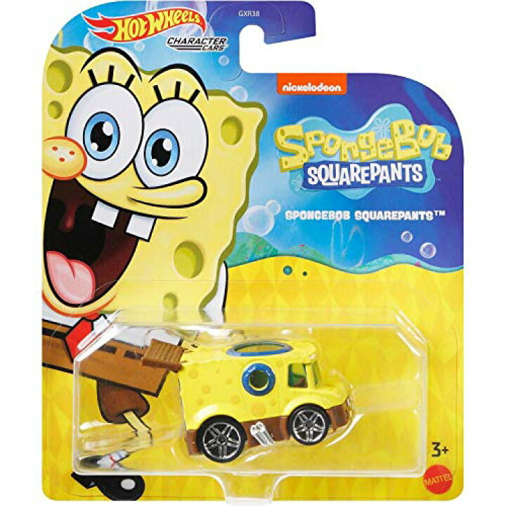 楽天市場】ホットウィール Hot Wheels キャラクターカー スポンジボブ 