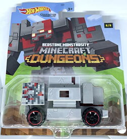 ホットウィール マテル ミニカー ホットウイール Hot Wheels 2021 - Minecraft - Character Cars - Redstone Monstrosity Dungons 8/8 GRM40ホットウィール マテル ミニカー ホットウイール