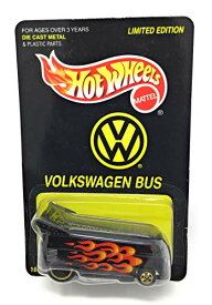 ホットウィール マテル ミニカー ホットウイール Hot Wheels - Limited Edition - Volkswagen Bus - Black with orange/yellow flame graphicsホットウィール マテル ミニカー ホットウイール