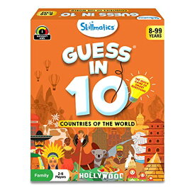 Skillmatics スキルマティクス アメリカ 海外輸入 知育玩具 Skillmatics Card Game - Guess in 10 Countries of The World, Perfect for Boys, Girls, Kids & Families Who Love Toys, Gifts for Ages 8, 9, 1Skillmatics スキルマティクス アメリカ 海外輸入 知育玩具