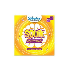 Skillmatics スキルマティクス アメリカ 海外輸入 知育玩具 Skillmatics SQUIK - the Word Edition | Letter Card Game To Improve Vocabulary, Encourage Reading and Increase Memory | Fun for the Entire Skillmatics スキルマティクス アメリカ 海外輸入 知育玩具