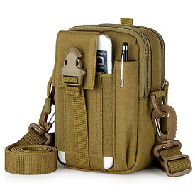 タクティカルポーチ ミリタリーポーチ サバイバルゲーム サバゲー アメリカ IronSeals Tactical Molle Phone Pouch Compact Utility Belt Waist Bag with Shoulder Strap for iPhone 14 Plus/1タクティカルポーチ ミリタリーポーチ サバイバルゲーム サバゲー アメリカ