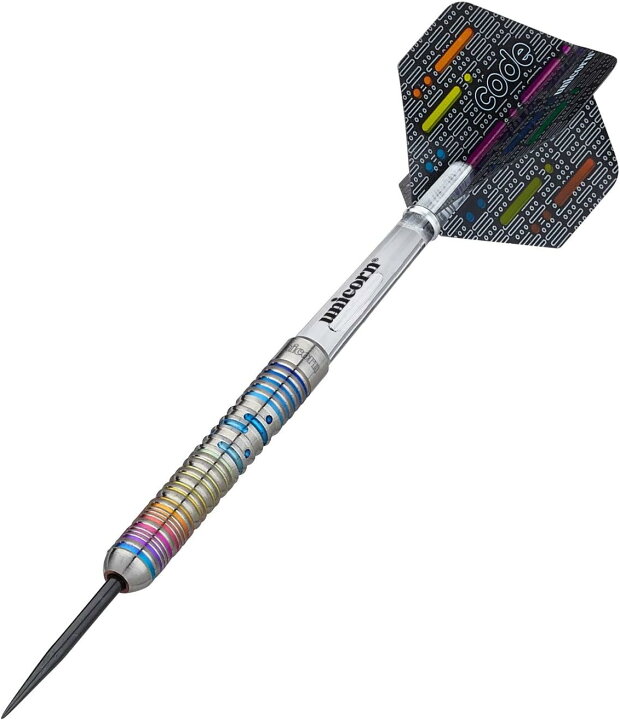 海外輸入品 ダーツ Unicorn 22g海外輸入品 Multicoloured, Code Tip Unisex's Dart, Steel 海外輸入品 ダーツ Unicorn 22g海外輸入品 Multicoloured, Code Tip Unisex's Dart, Steel