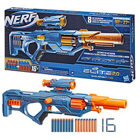 ナーフ アメリカ 直輸入 ソフトダーツ リフィル Nerf Elite 2.0 Eaglepoint RD-8 Blaster - 8-Dart Drum, Detachable Scope and Barrel, 16 Official Nerf Elite Darts, Bolt Actionナーフ アメリカ 直輸入 ソフトダーツ リフィル