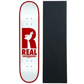 デッキ スケボー スケートボード 海外モデル 直輸入 Real Skateboard Deck Doves Renewal Red 8.06" x 31.8" with Gripデッキ スケボー スケートボード 海外モデル 直輸入
