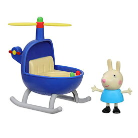 Peppa Pig ペッパピッグ アメリカ直輸入 おもちゃ Peppa Pig Peppa's Adventures Little Helicopter Toy Includes 3-inch Rebecca Rabbit Figure, Inspired by The TV Show, for Preschoolers Ages 3 and UpPeppa Pig ペッパピッグ アメリカ直輸入 おもちゃ