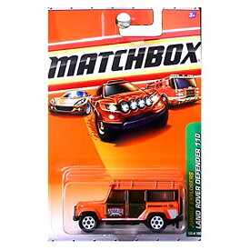 マッチボックス マテル ミニカー MATCHBOX アメリカ直輸入 Matchbox 2010 Jungle Explorers Land Rover Defender 110 Orangeマッチボックス マテル ミニカー MATCHBOX アメリカ直輸入