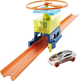 ホットウィール マテル ミニカー ホットウイール Hot Wheels Track Builder Playset Drone Lift-Off Pack, 6 Component Parts, Includes 1:64 Scale Toy Carホットウィール マテル ミニカー ホットウイール