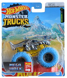 ホットウィール マテル ミニカー ホットウイール Hot Wheels Monster Trucks Mega Wrex - Connect and Crash Carホットウィール マテル ミニカー ホットウイール