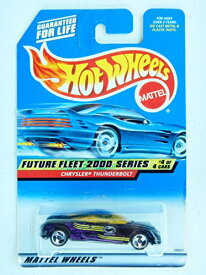ホットウィール マテル ミニカー ホットウイール Hot Wheels Chrysler Thunderbolt, Backwards Car, 2000 004, Future Fleet Seriesホットウィール マテル ミニカー ホットウイール