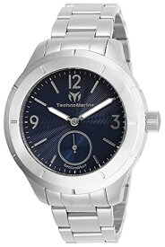 腕時計 テクノマリーン メンズ TechnoMarine Men's MoonSun Quartz Watch with Stainless Steel Strap, Silver, 18 (Model: TM818001) (One Size, Multicolored)腕時計 テクノマリーン メンズ